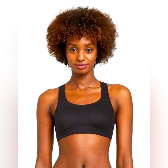 Auden Unlined Racer Back Bra (Black)- Small NWOT - Picture 1 of 2
